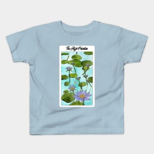 The High Priestess Lotus Card Kids T-Shirt